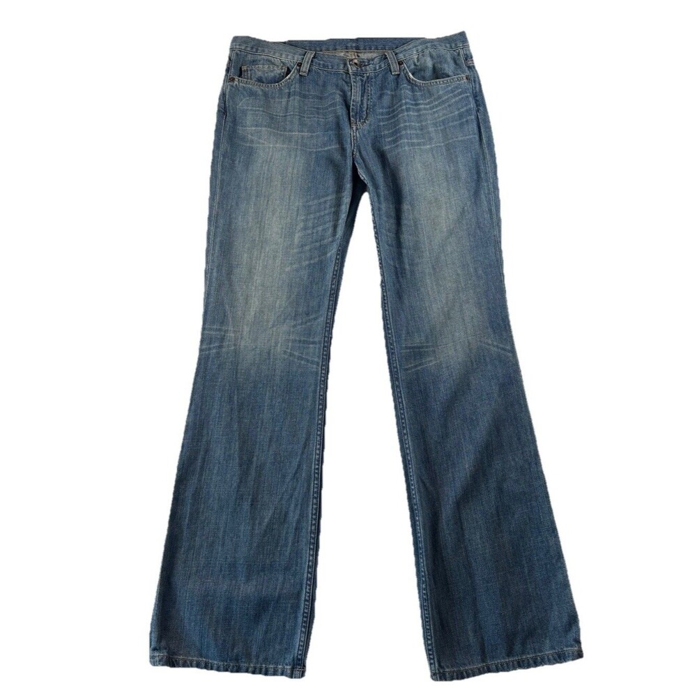 X2‎ Denim Laboratory Flare Wide Leg Jeans